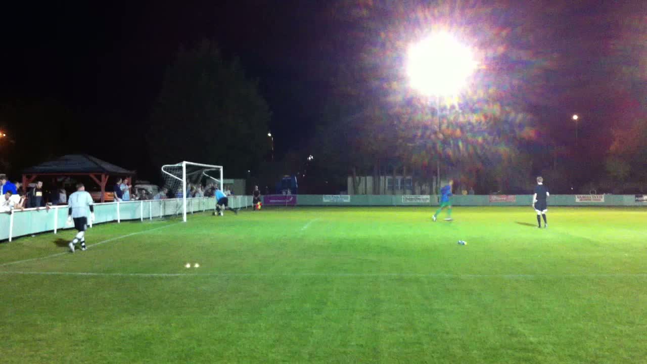 Lewis Gabbidon makes it 1-1 on penalties