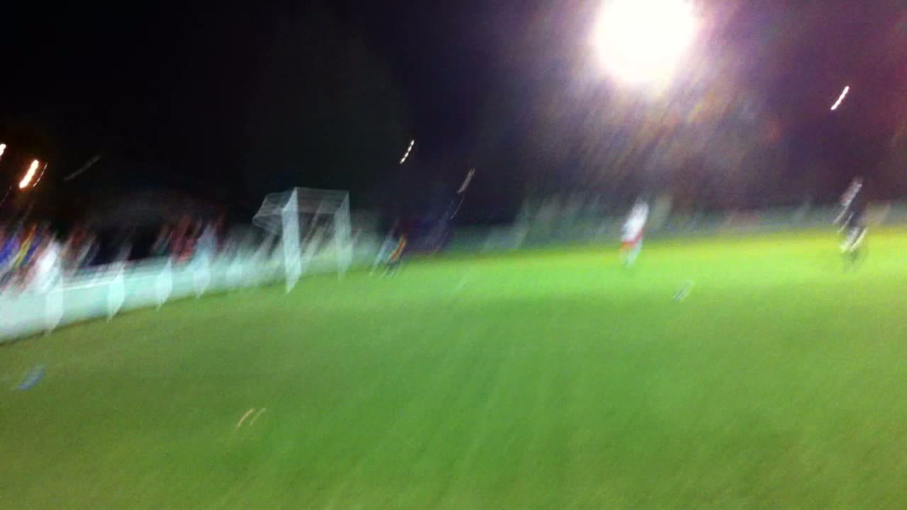 Abingdon United - the re-take at 4-4 is skied over the crossbar