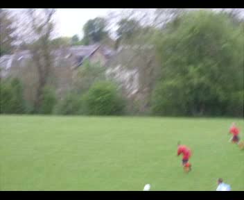 Calvin scores v Westwood Rovers