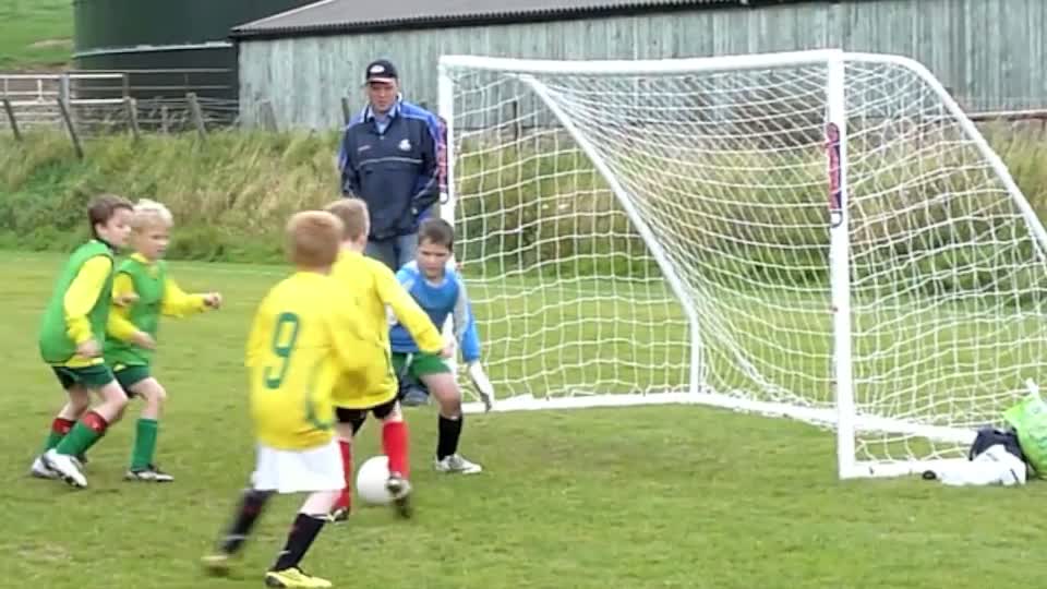 George Morris scores against Carperby (2nd Oct 2011)