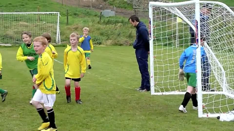 Luke Buckton scores against Carperby (2nd Oct 2011)
