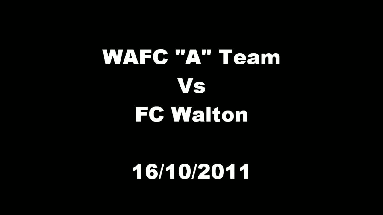 Mikey Wood Vs Walton 16.10.11