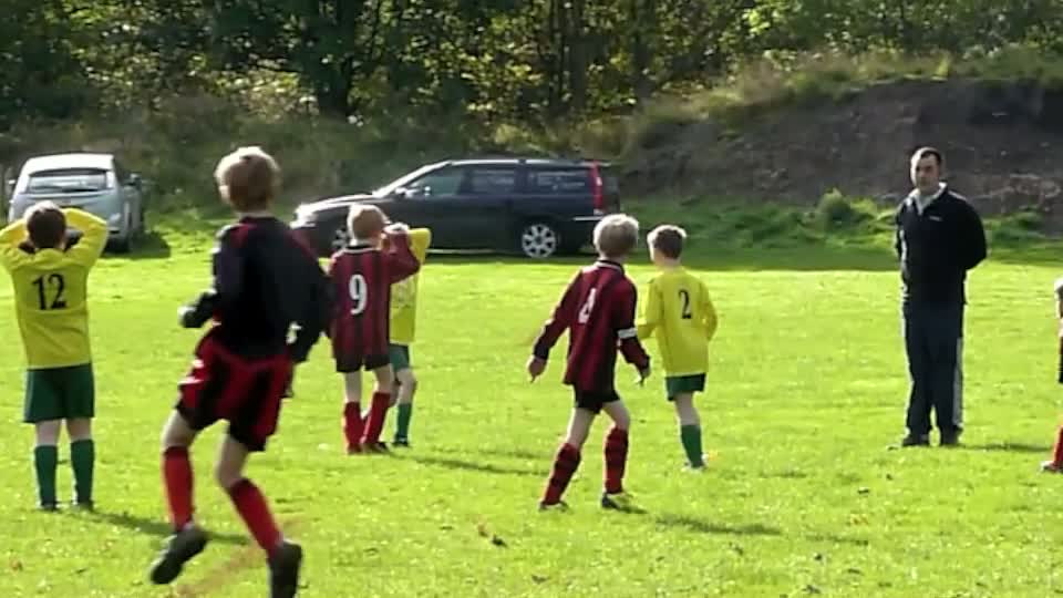 George Morris scores in the 7-0 friendly game win away to 2 Dales (16t