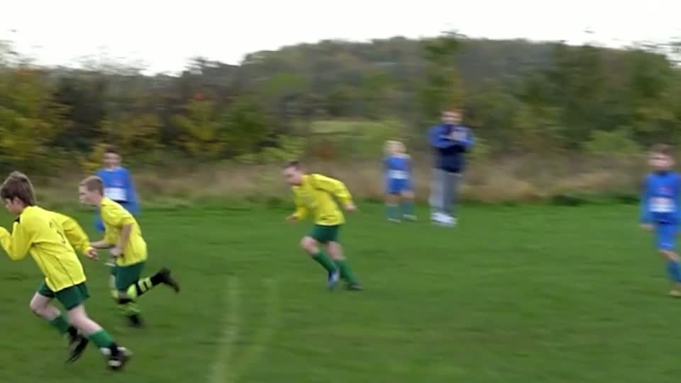 Luke Farrell scores in the 6-0 league game win at home to Catterick Ga