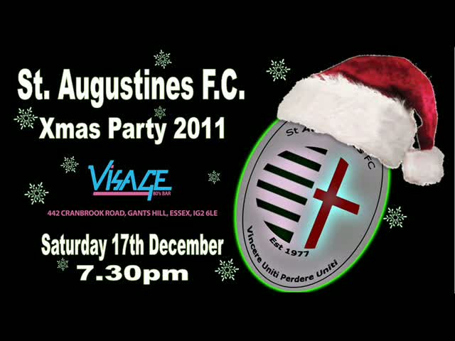 Saints Xmas Party 2011