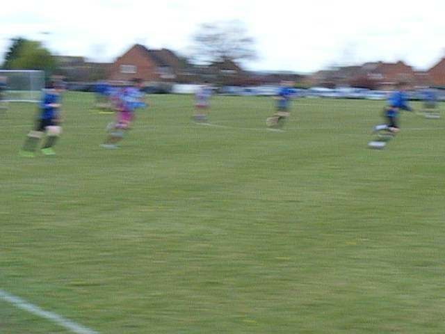 Jordan makes it 3-0 after fine work by Olly and Matt Smith